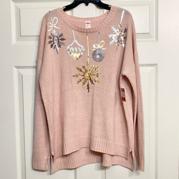 White Stag Sweaters - NWT❄️ Snowflake Christmas Sequin Sweater